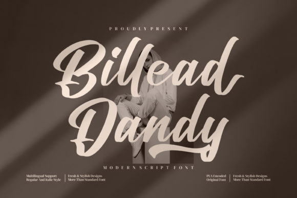 Billead Dandy: A Playful Script Handwritten Font for Creative Brands