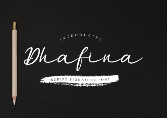 Dhafina: The Playful Script Handwritten Font for Creative Brands