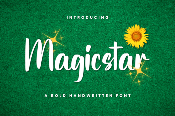 Magicstar: A Contemporary Script Font for Modern Designers