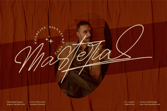 Masteria Font: A Stylish Script for Editorial Design
