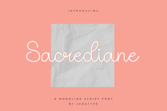 Sacrediane Font Review: A Beautiful Script for Creative Projects