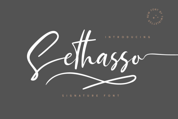 Sethasso Script Font Review for Elegant Branding