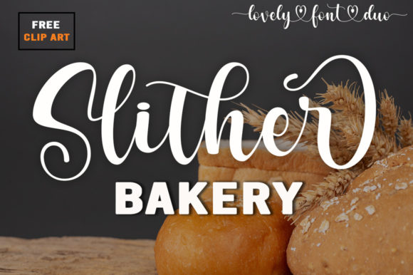 Slither Bakery Font: A Versatile Typeface for Editorial Design