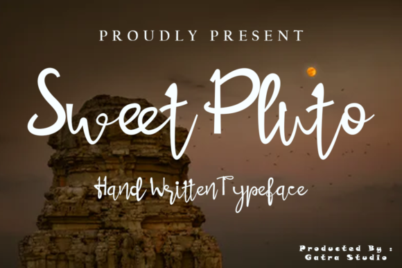 Sweet Pluto: A Playful Script Handwritten Font for Modern Web Design